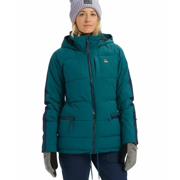 Burton Women's Keelan Jacket, Deep Teal / Dress Blue, XL